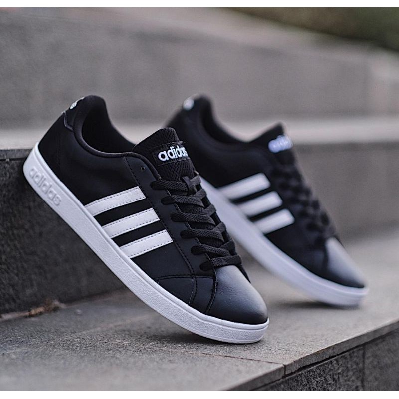 ADIDAS NEO BASELINE BLACK WHITE