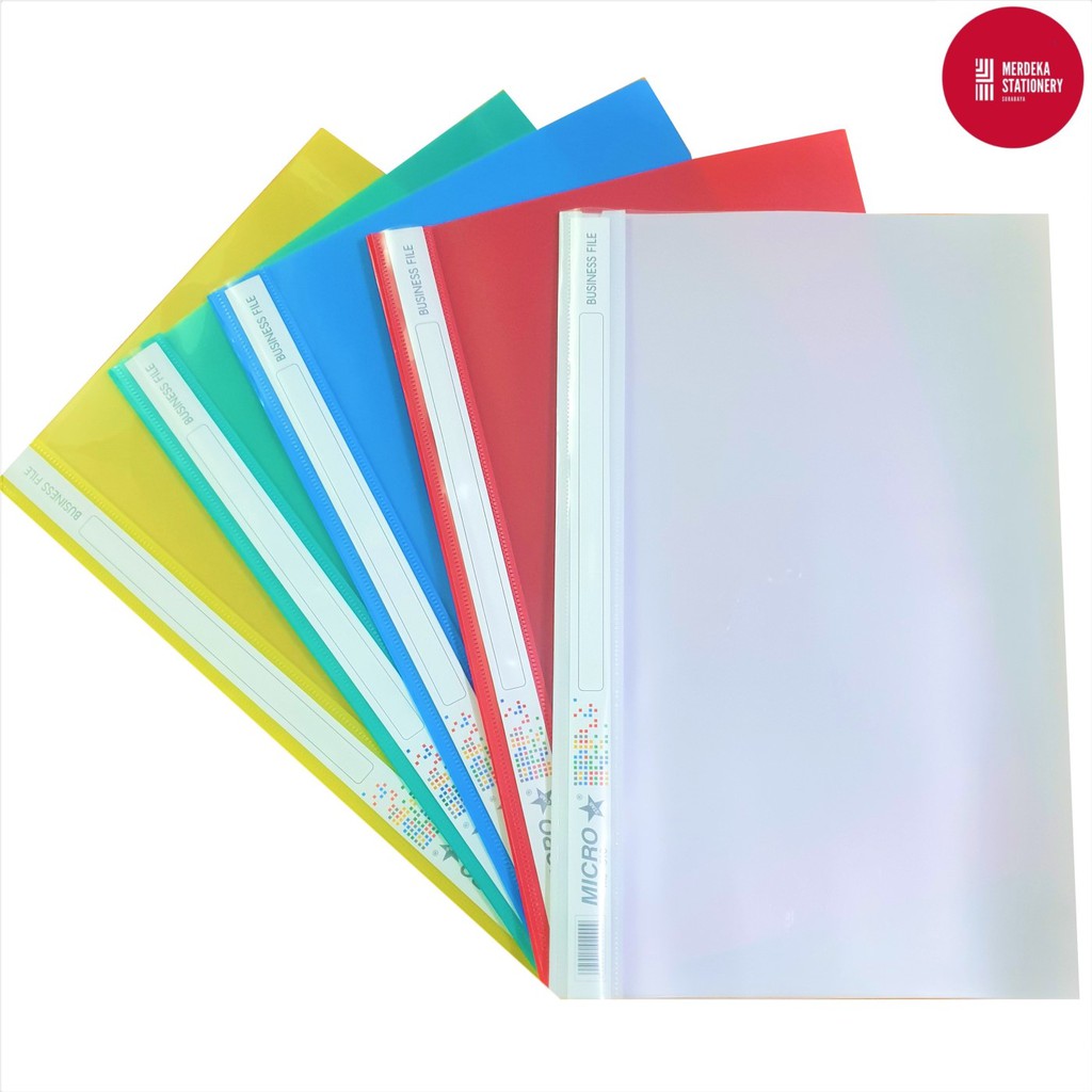 

(ISI 12)Bussines/Business/Bisnis/Map FIle Plastik Acco Folio/F4 23x35 cm