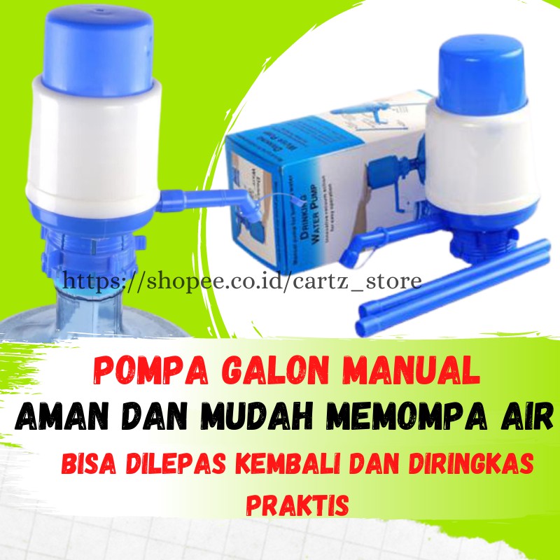 Pompa Galon Manual Galon Air Minum Bahan Plastik Dengan Selang Peralatan Rumah Tangga Cz0227 Shopee Indonesia