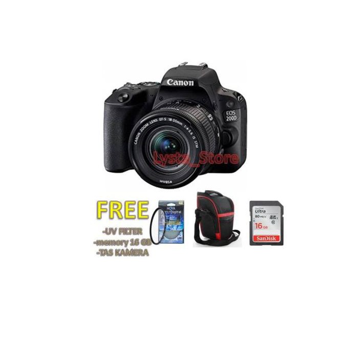CANON 200D KIT 18-55 STM / CANON EOS 200D murah