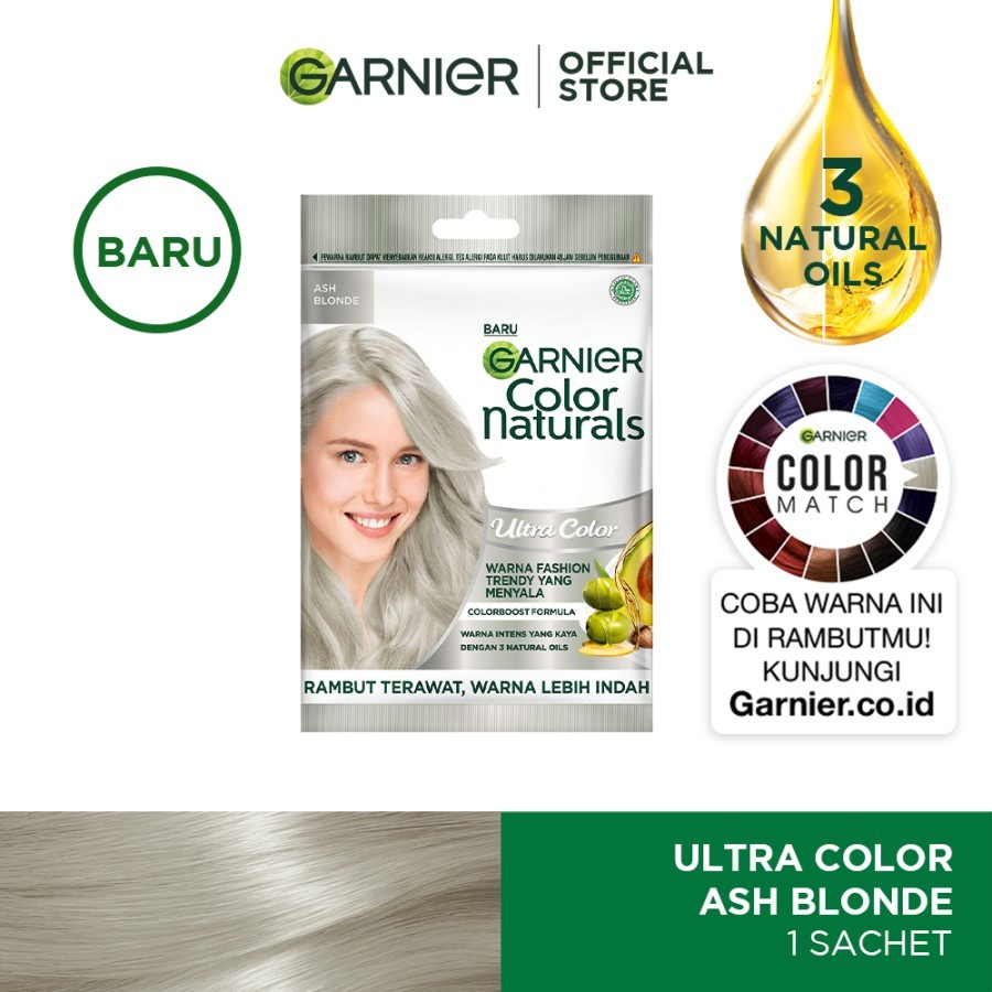 (Sachet) Garnier Color Naturals Ultra Color Cat Rambut 20 ml