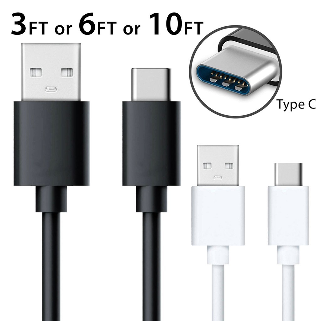 [HOT] 1M 2M 3m Kabel Data / Charger Fast Charging USB Tipe C Untuk Android Samsung Xiaomi Huawei