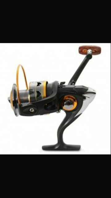 Gulungan Pancing DK11BB - 6000 Series Metal Fishing Spinning Reel 11 Ball Bearing - Golden