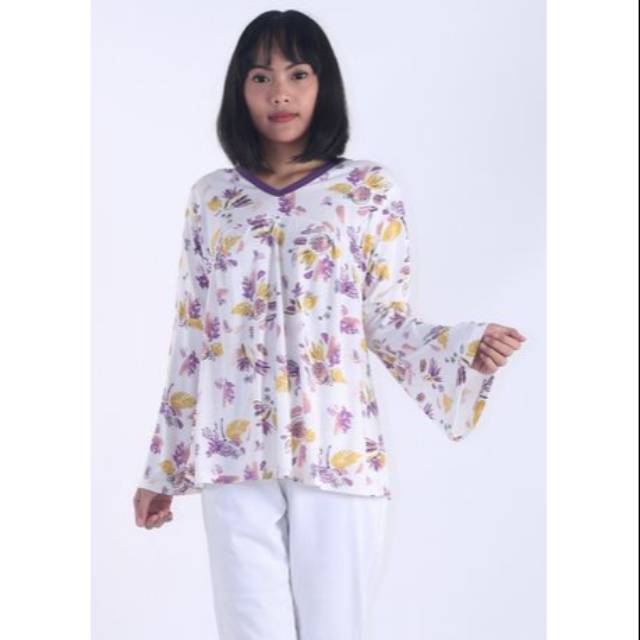 Baju Panjang Wanita / Kaos Panjang Wanita / Kaos Motif Wanita