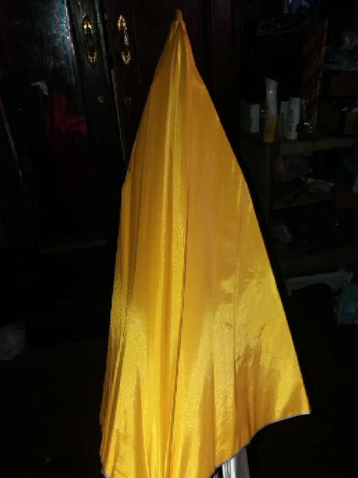 Payung Golf Polos Kuning Yellow Besar Sablon Promosi Partai