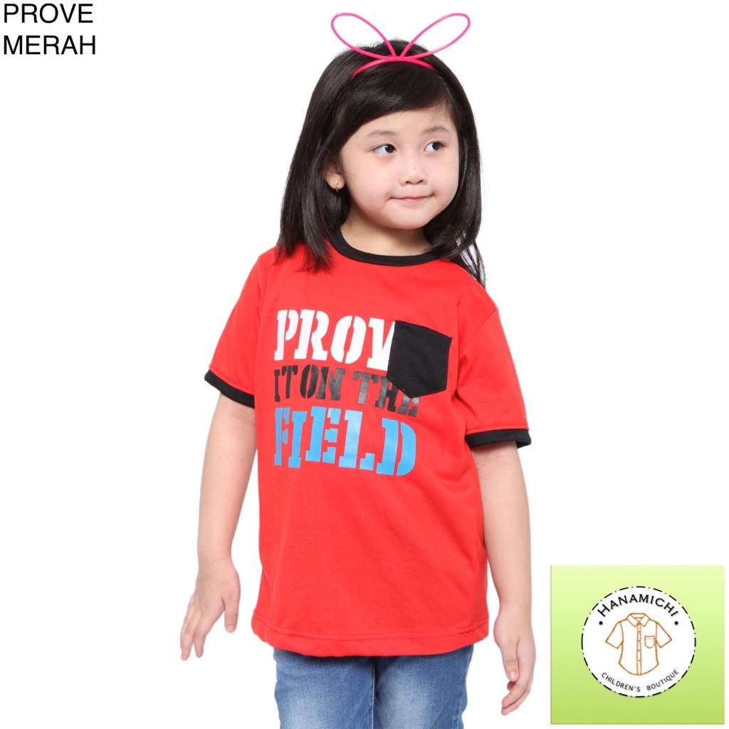 Hanamichi PROVE Kaos Anak Lengan Pendek