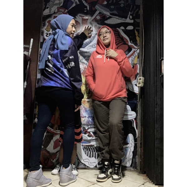 Hoodie Nike Pink Ori Second (Orderan Aliya)