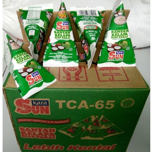 

Santan Sun Kara TCA 65 Ml Isi 36 Pcs