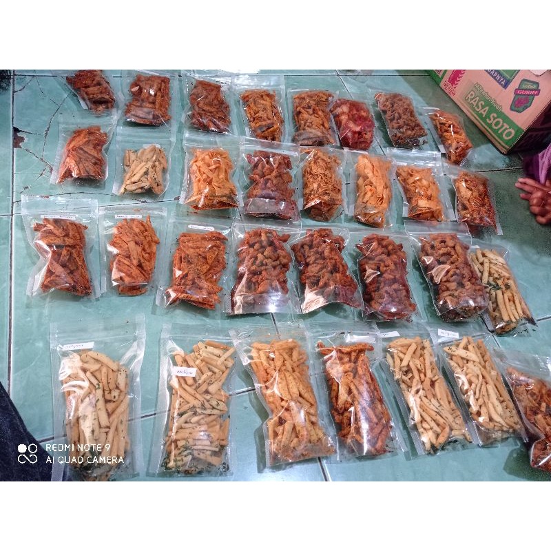 

basreng daun jeruk(balado)