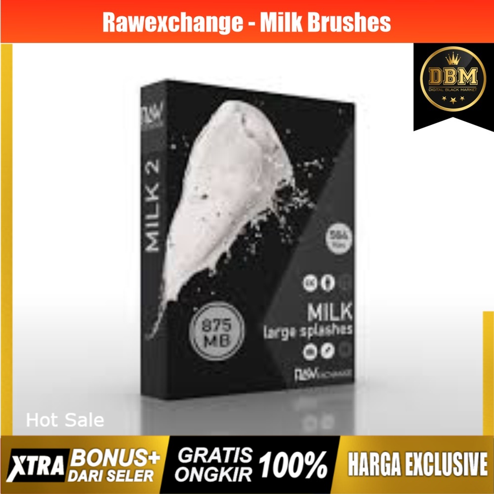 Rawexchange - Milk Brushes - Photoshop Action