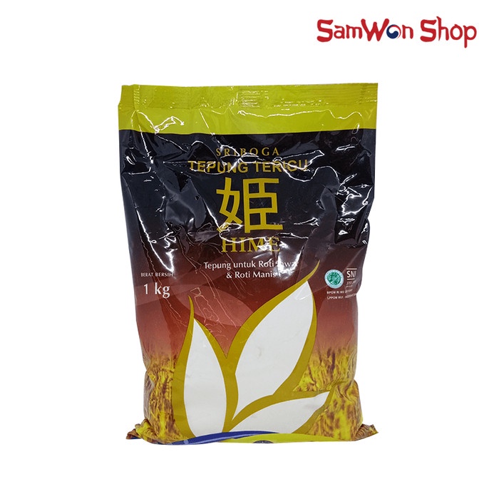 

PROMO SRIBOGA TEPUNG HIME 1 KG - TEPUNG TERIGU PROTEIN TINGGI
