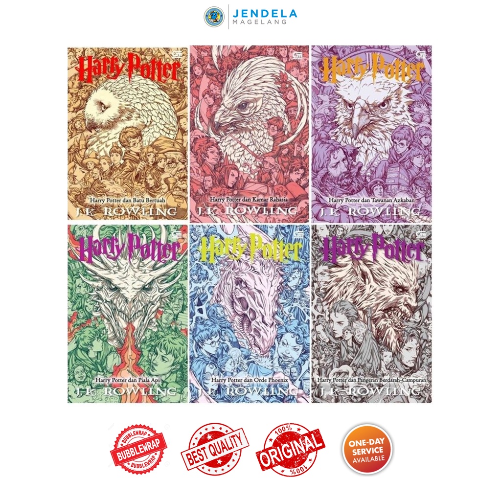 Novel Seri Harry Potter (Versi Bahasa Indonesia)