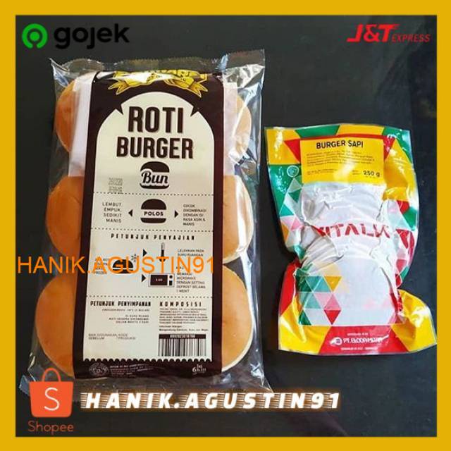 

BERNARDI PAKET BURGER DAN BEEF SAPI ISI 6 PCS