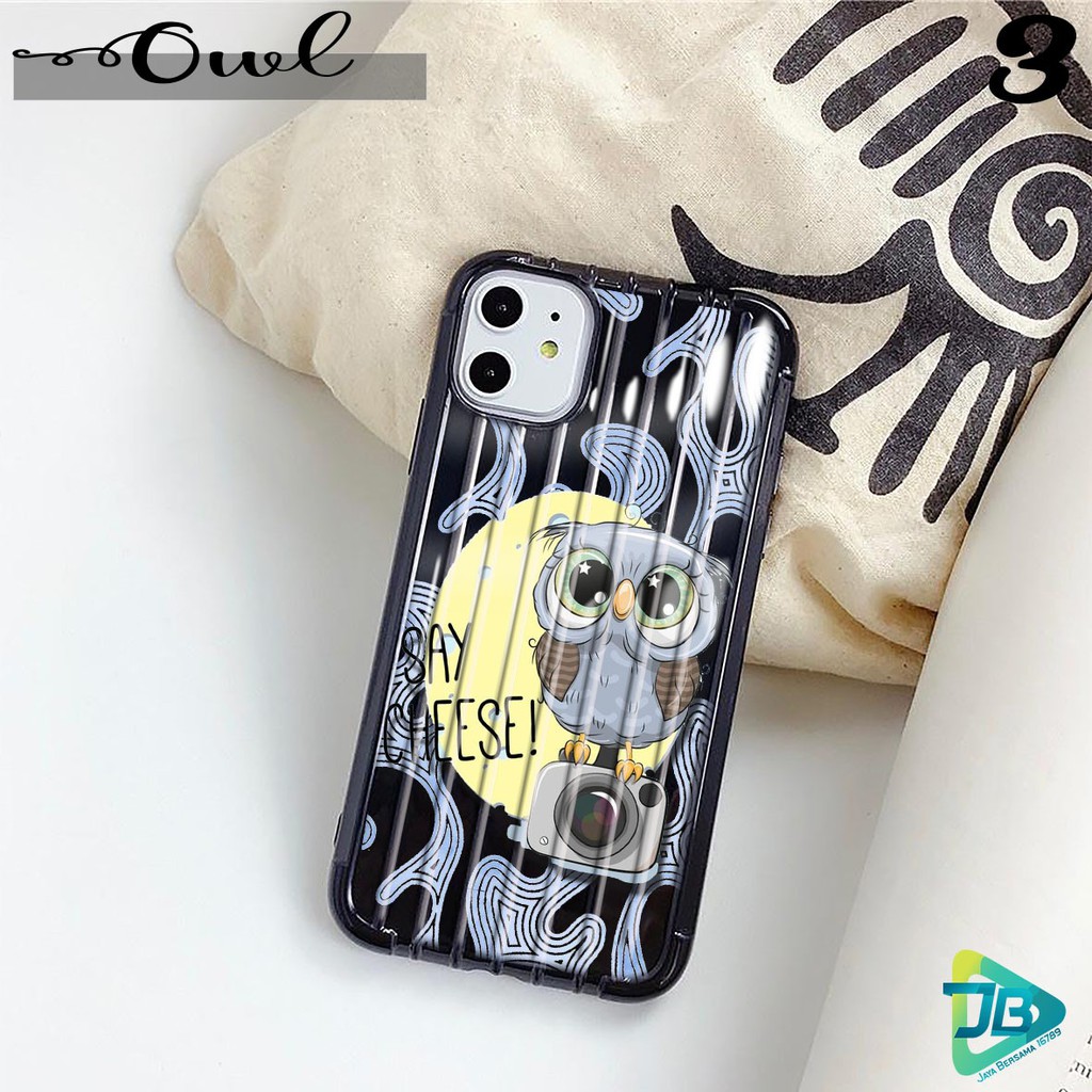 Softcase OWL Oppo A3s A1k A5 A9 2020 A7 F9 A5s A31 A52 A92 A37 A53 A83 F1s F11 Pro Reno 2 2z JB2976