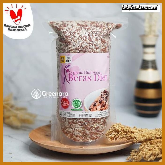 

ANEKA-BERAS- BERAS DIET ORGANIK 1KG EKAFARM -BERAS-SEHAT.