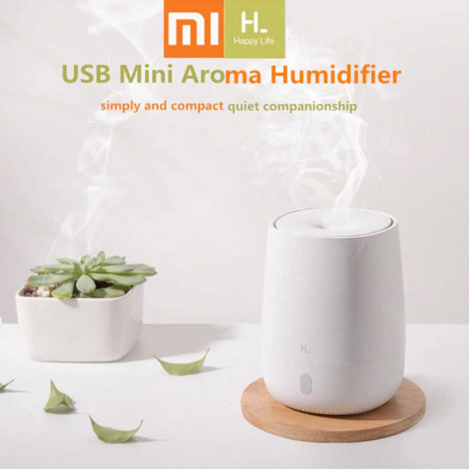 Life Air Humidifier Aromatherapy RGB 120ML Humi Aomaterapi Pelembab Pengharum Ruangan Wangi Portable USB Mini Berkualitas