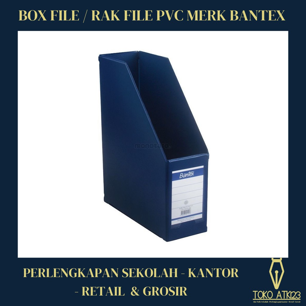 Box File Bantex Folio 4011 / Magazine File Bantex Folio 4011 Biru