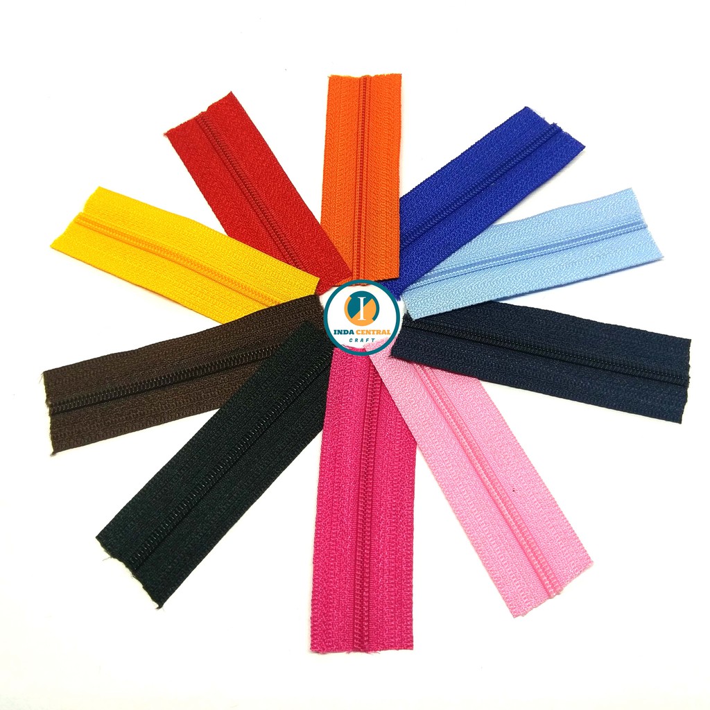 

Daun Resleting Tas Merk Amco no 3 Gigi Plastik Zipper Tas Amco Coil Per Meter