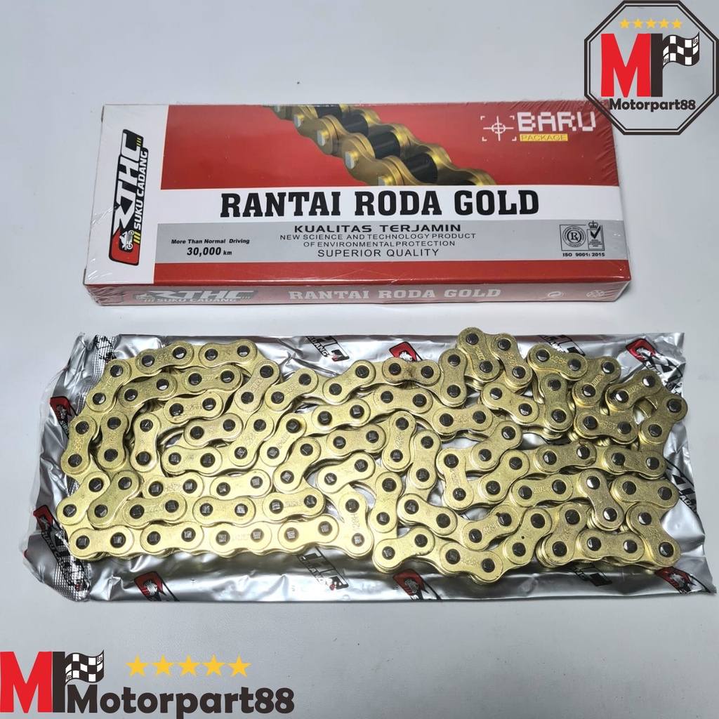 RANTAI RANTEI GOLD EMAS 428H 128 L TEBAL RTHC