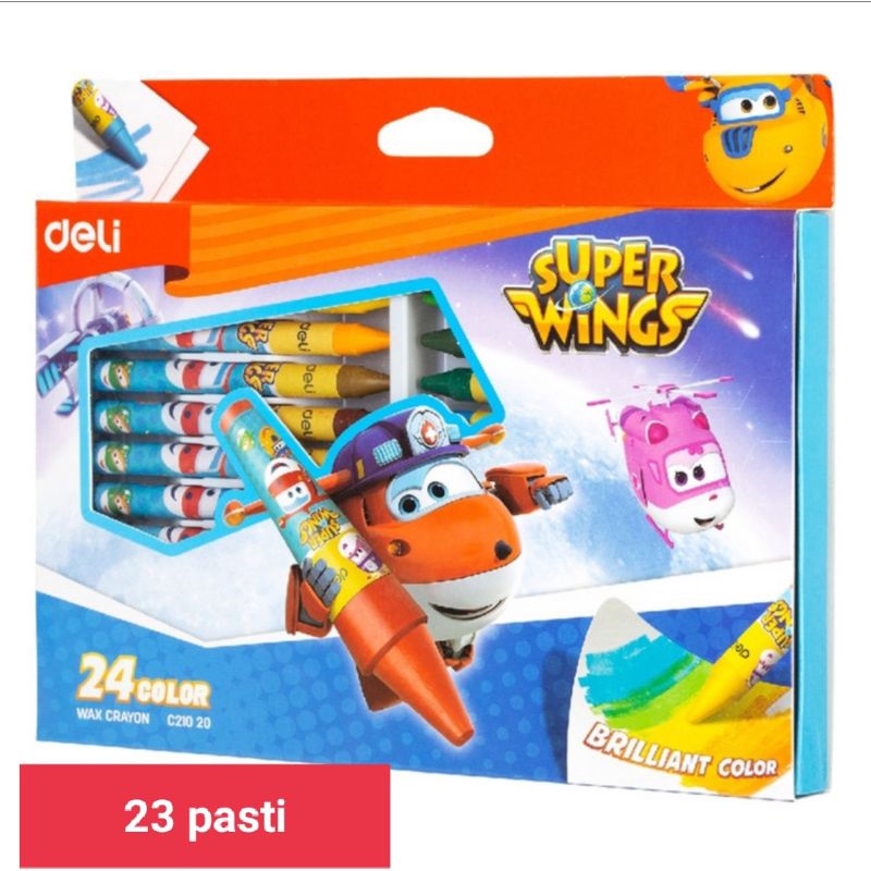 

Deli wax drawing super wings found barel 24 color