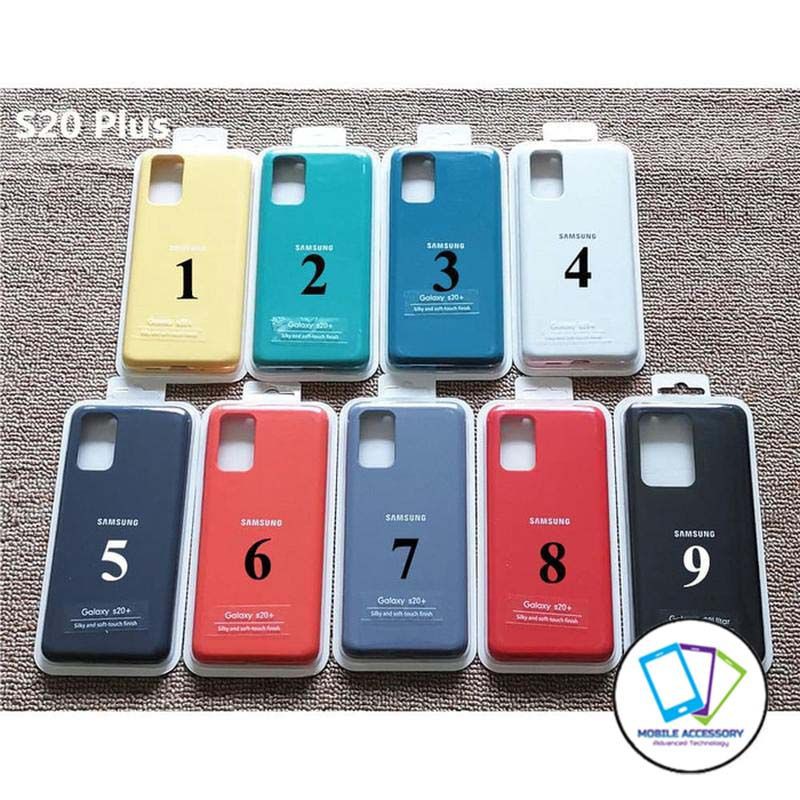 Softcase Samsung S20 Plus S20+ S20Plus Silicone Case Full Cover Silicon Soft Case Original Murah