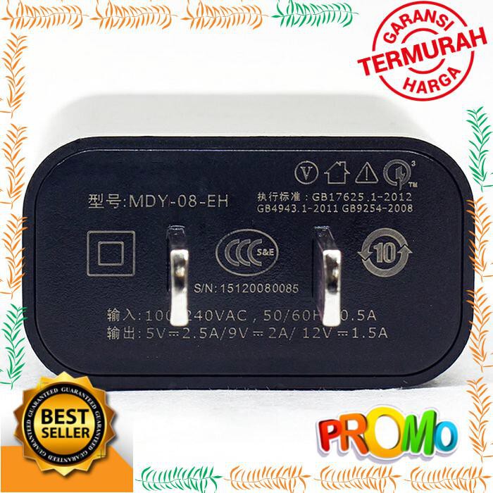 ADAPTOR KEPALA CHARGER XIAOMI 2.5 A MDY 08 EH ORIGINAL FAST CHARGING