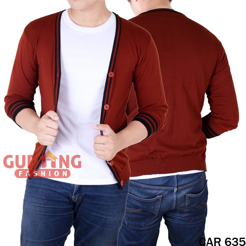 Cardigan Pria Rajut CAR 635