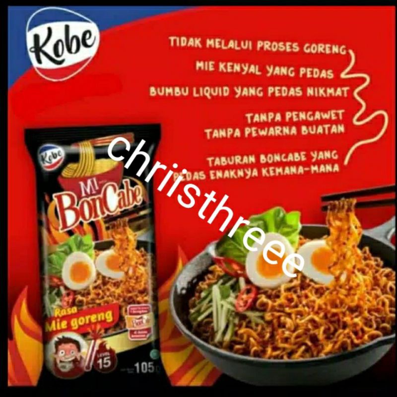 

Mie Bon Cabe Level 15 105Gr