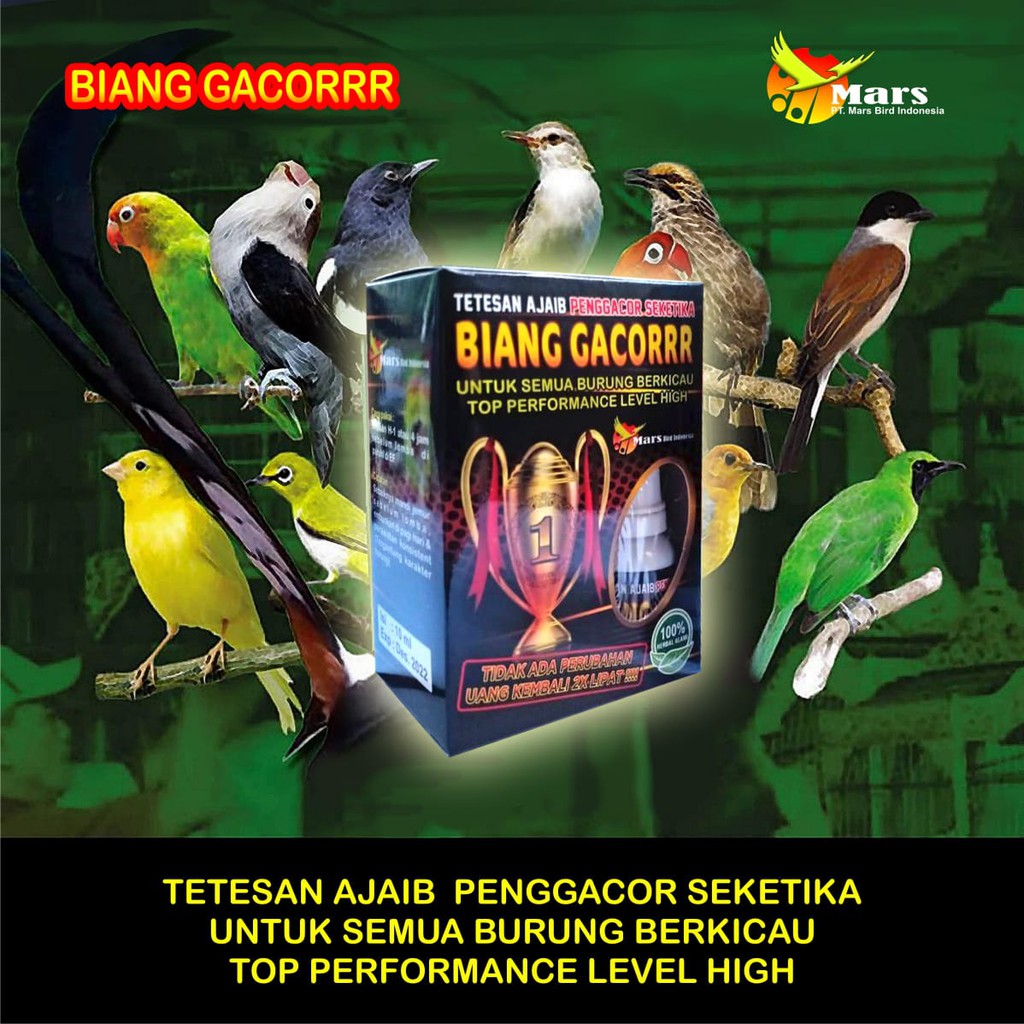 Biang Gacor / Tetesan Ajaib Penggacor Seketika