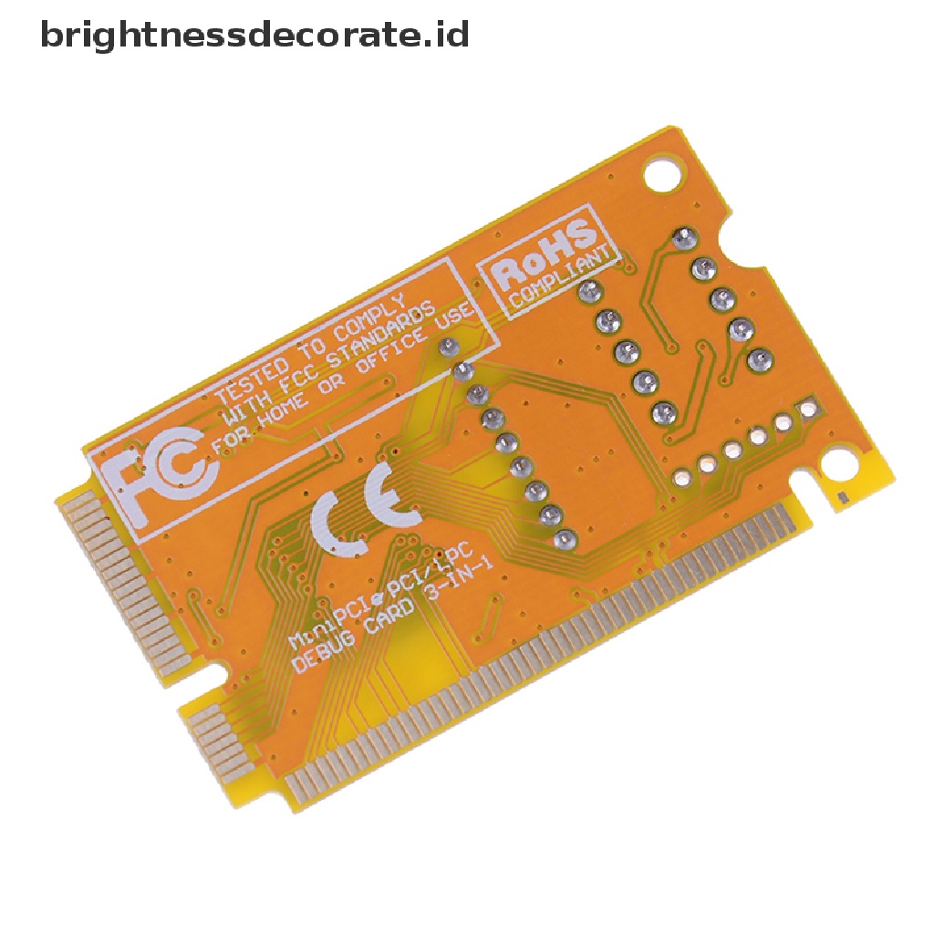 [birth] 3in1 mini PCI PCI-E LPC PC laptop analyzer tester diagnostic post test card part [ID]