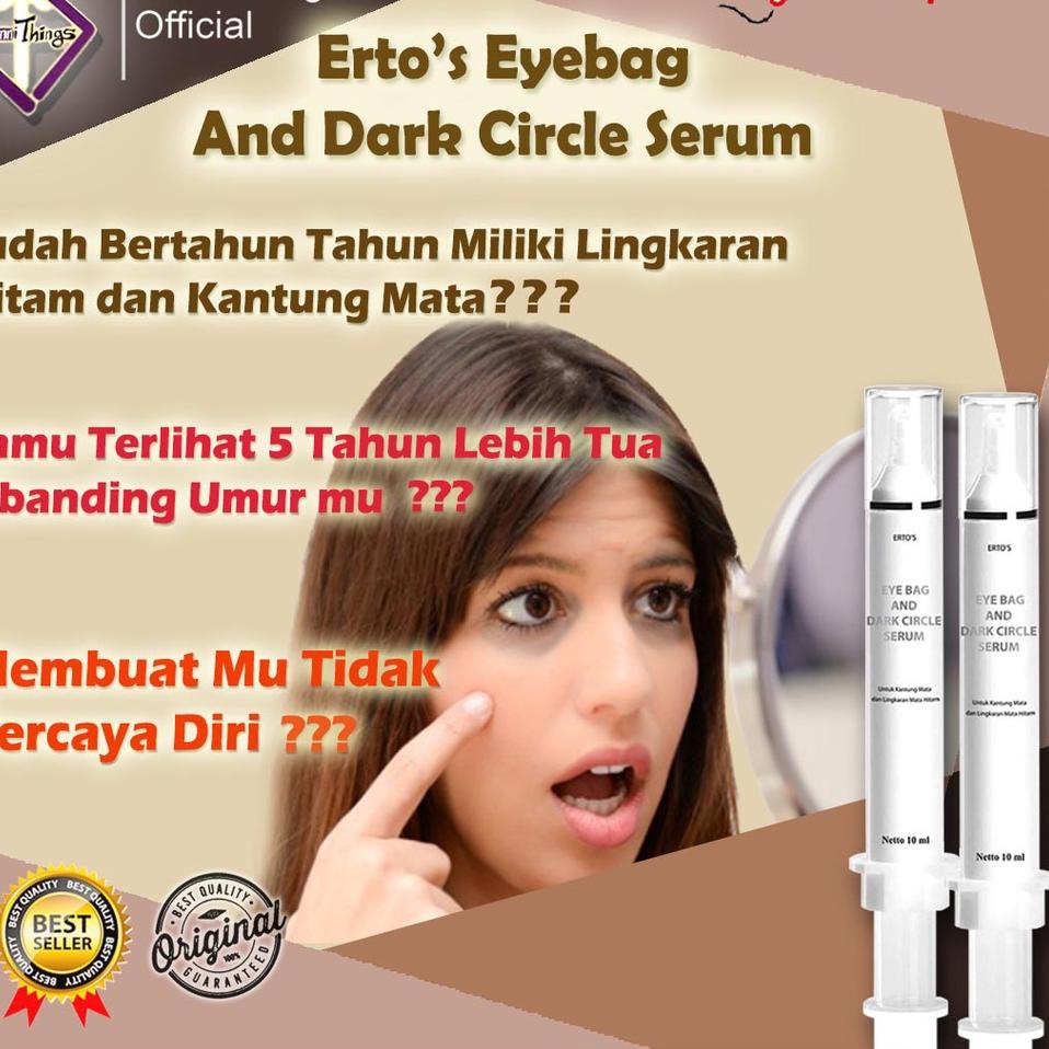 ✅Promo ⚡pesial❤ Serum Penghilang Mata Panda Ampuh Obat Perawatan Dark Circle Penghalus Menyamarkan K