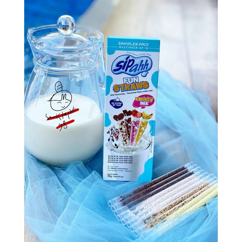 

SIPAHH FUN STRAW sedotan ajaib