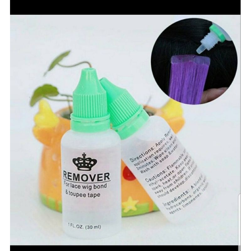 remover toupee penghilang lem toupee