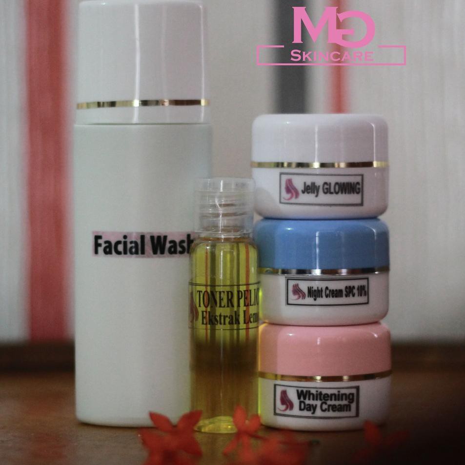 PAKET SKINCARE GLOWING CREAM FARMA WDC SPC 10 % KOMPLIT ORIGINAL