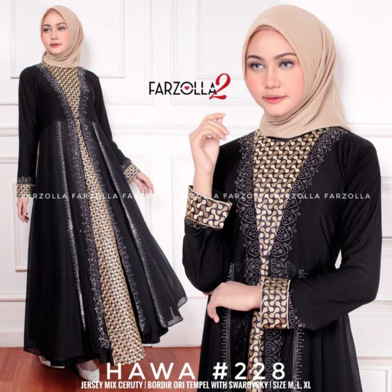 hawa 228 turkey gamis abaya dress