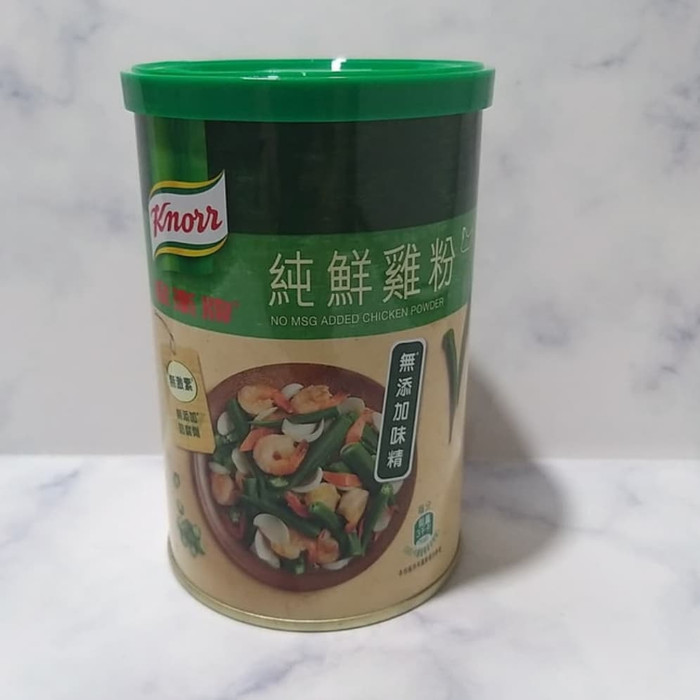 

Promo Spesial - Kaldu Ayam Bubuk ( Chicken Stock ) Knorr Non Msg- 273 Gram