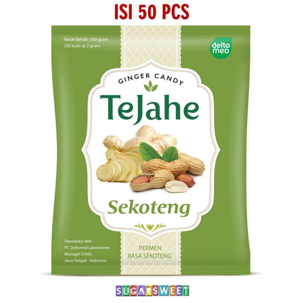 

Permen Tejahe Sekoteng 100 gr - 50 pcs