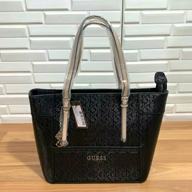 CHELLSARTASTORE - Tas Wanita GuessDelaney ToteBag Hologram