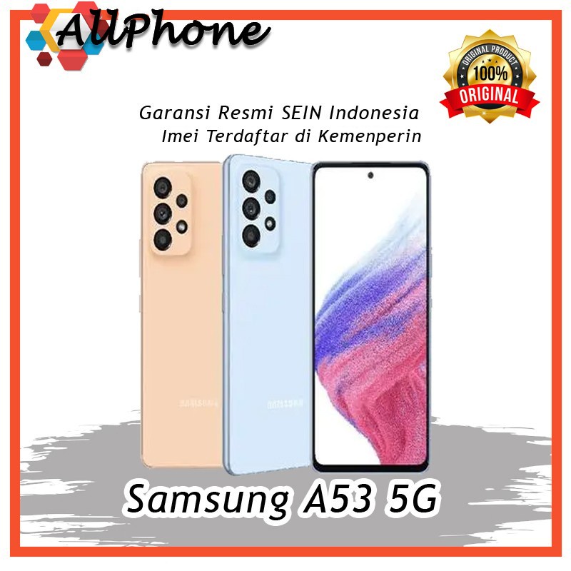 Samsung Galaxy A53 5G 8/128 8/256 8GB 128GB 256GB RAM 8 ROM 128 256 GB HP Smartphone Android