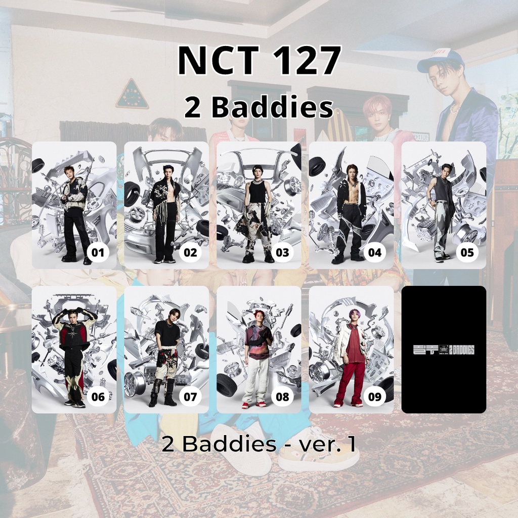 NCT 127 / photocard 2 BADDIES ver 2 BADDIES pc kpop unoff