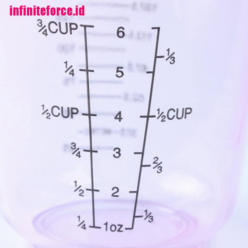 [IN*]150ml plastic clear measuring cup handle liquid pour spout home kitchen tools