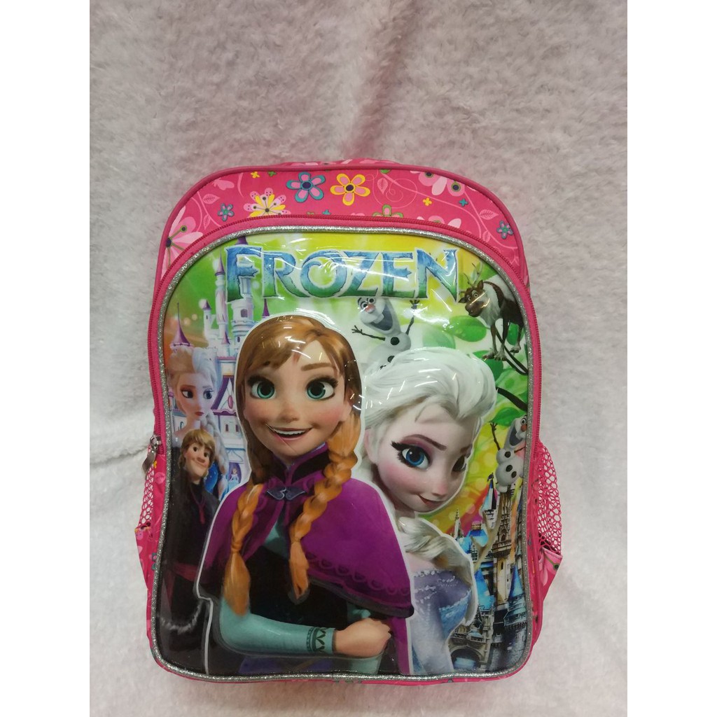 Tas TK SD SEKOLAH ANAK RANSEL FROZEN ELSA. 00513 EMBOSS TIMBUL MIKA. DARENA BAGS BANDUNG