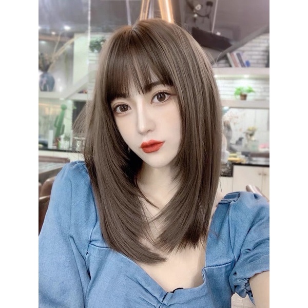 3563 full wig korean layer blow 43-45cm (toleransi 2-3 cm)