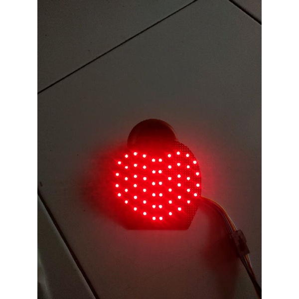 Stoplamp running 9 mode Scoopy all led mode LOVE