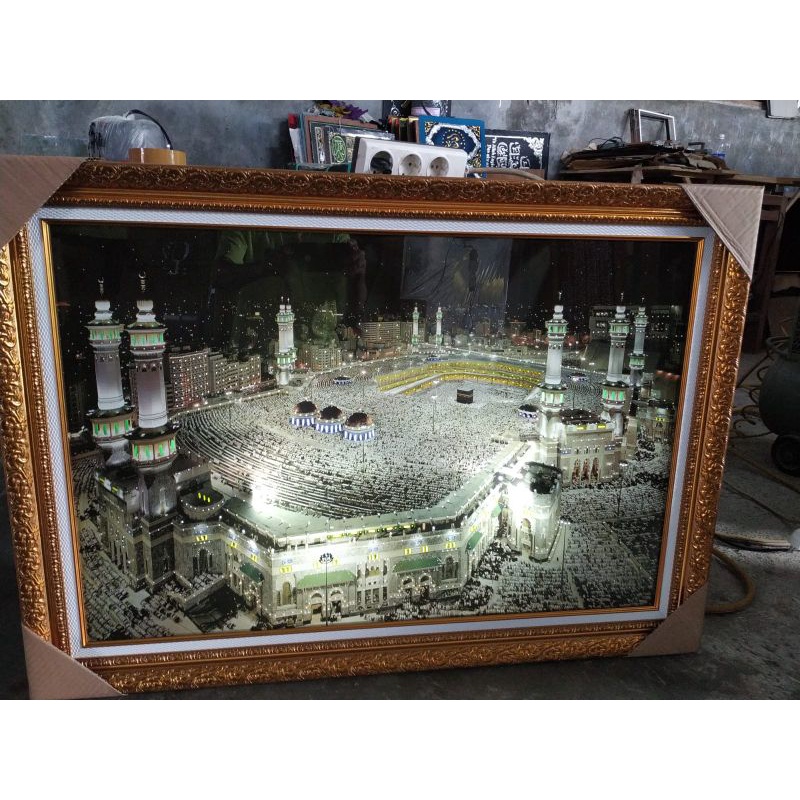 Pigura LED Mekah