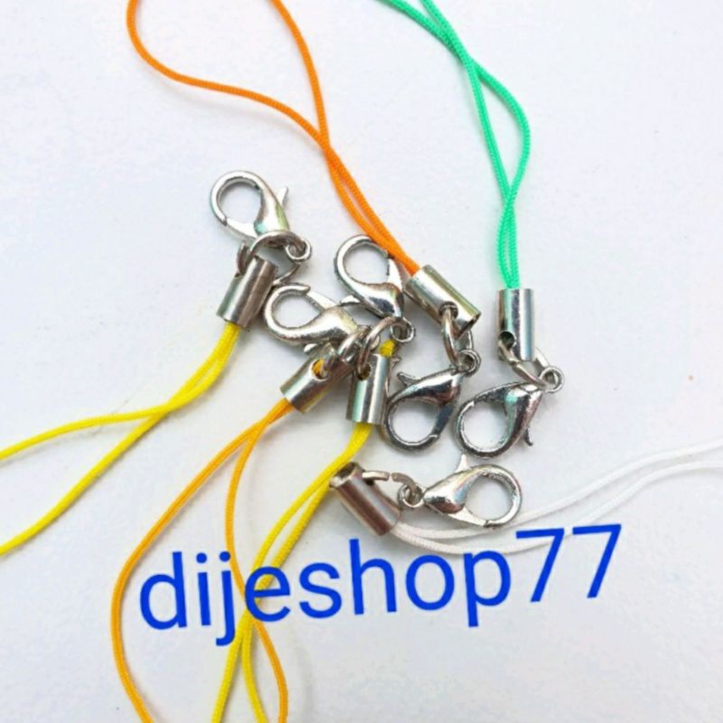 Gantungan Hp kait udang / Tali gantungan Kait Kokot Udang gantungan handphone / untuk tambahan gantu