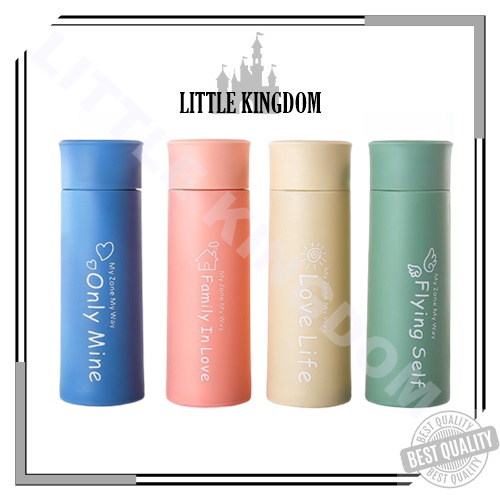 LK BM3 Botol Minum Kaca My Zone My Way 400 ML Botol Minum Tumbler Botol Minum Import Murah Botol Min