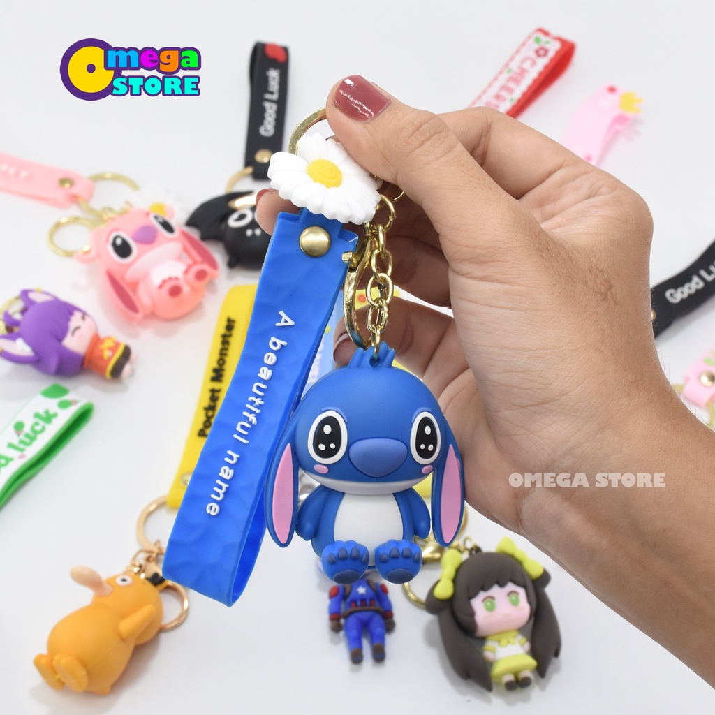 Gantungan Tas Squid Game Gantungan Kunci Karakter Marvel Murah Meriah Anime Key Chain - 259