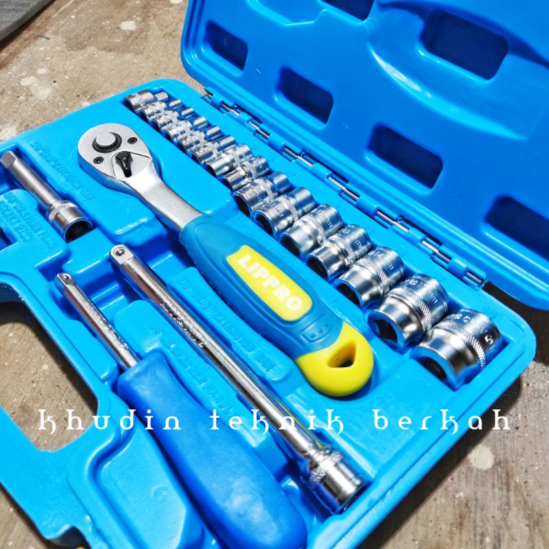 Kunci Sok Lippro Set 21 Pcs Lippro Socket