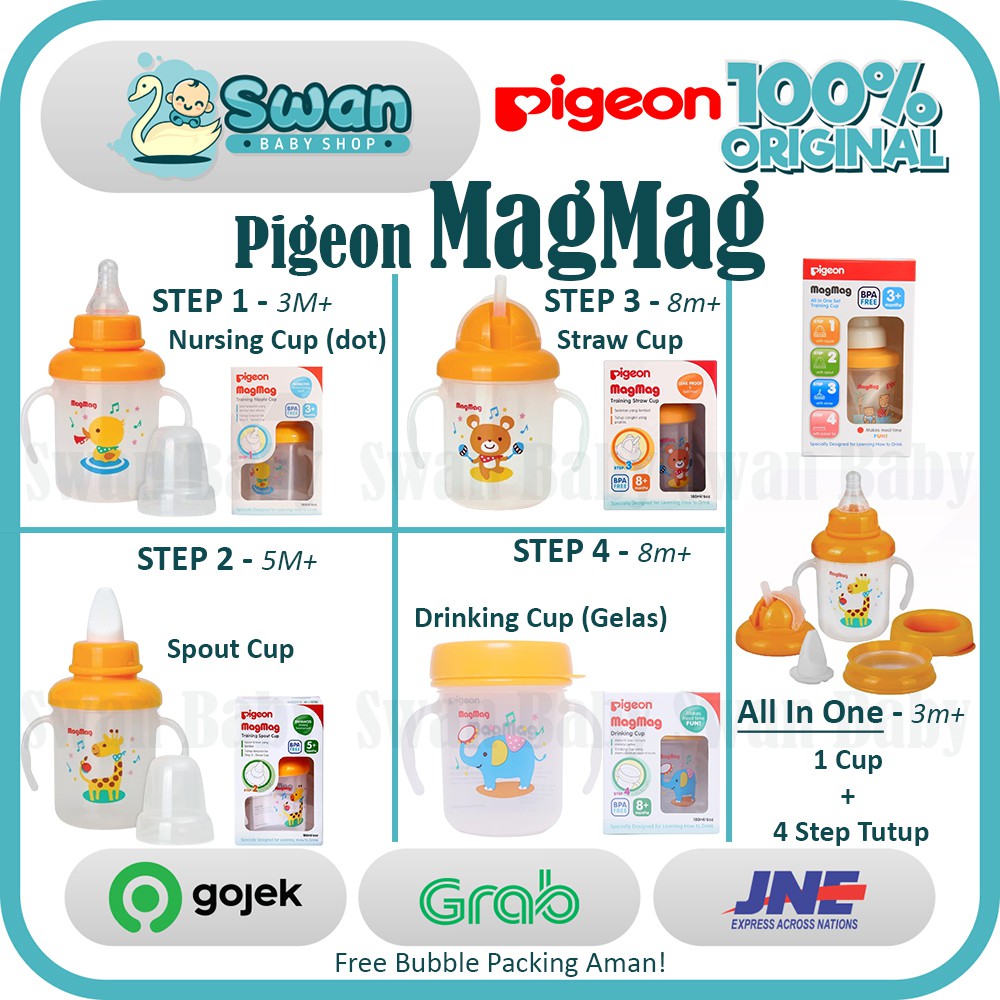 Pigeon Mag Mag All in One / All Step 1 / Step 2 / Step 3 / Step 4